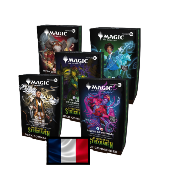 Display decks commander les secrets de strixhaven en français