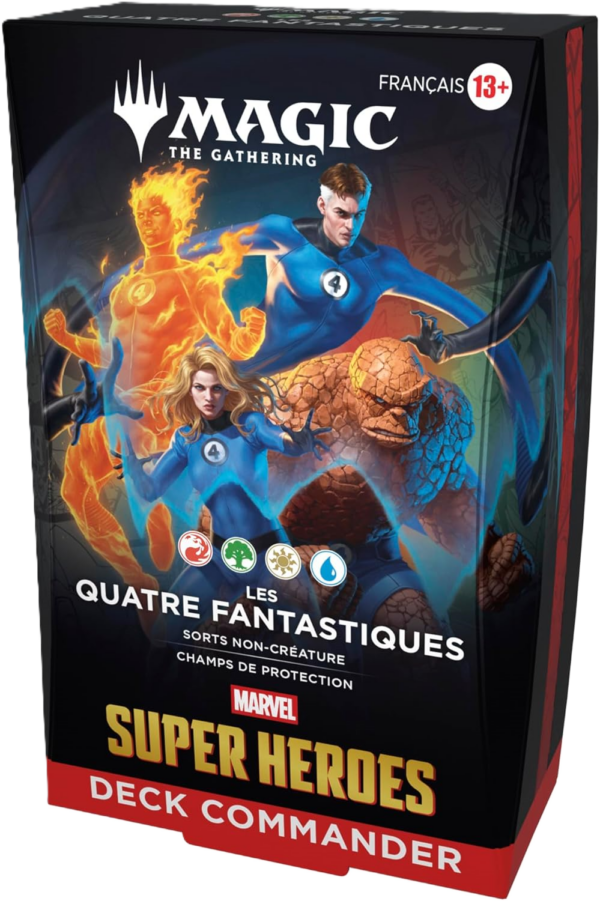 Deck Commander FR 4 Fantastiques Marvel Super Heroes MTG