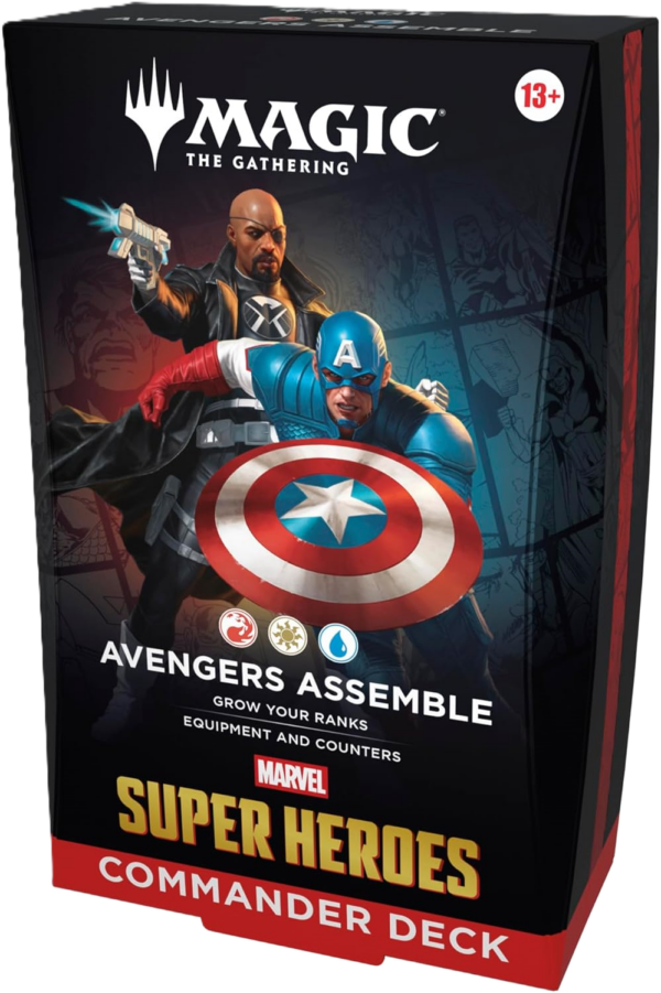 Deck Commander FR Vengeurs rassemblement Marvel Super Heroes MTG
