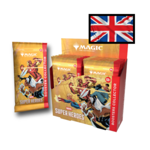 Display collector anglais Marvel Super Heroes MTG