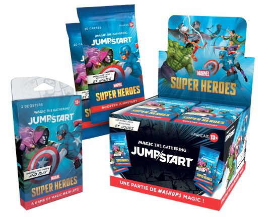 Display Jumpstart FR Marvel Super Heroes MTG