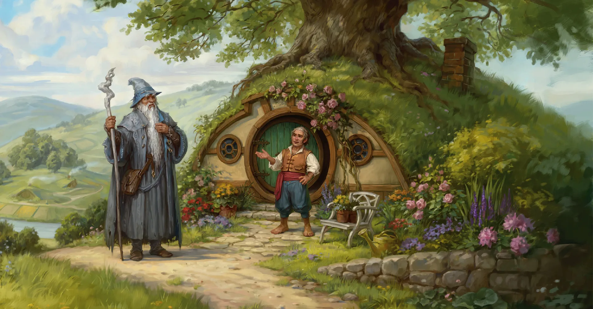 Bannière le hobbit magic the gathering